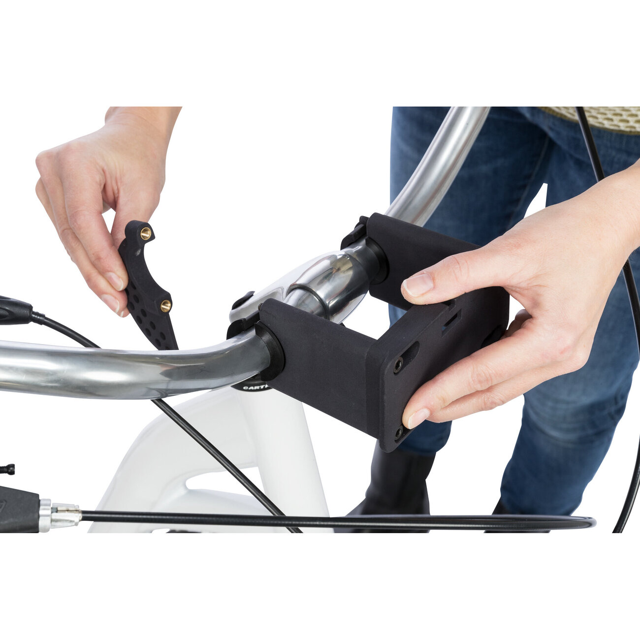 Universal Halterung für Fahrrad Frontkorb Bild 6