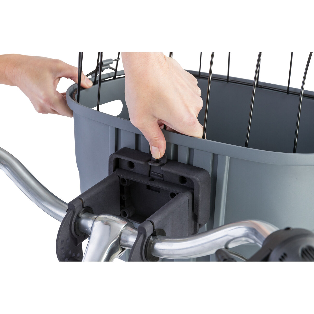 Universal Halterung für Fahrrad Frontkorb Bild 2