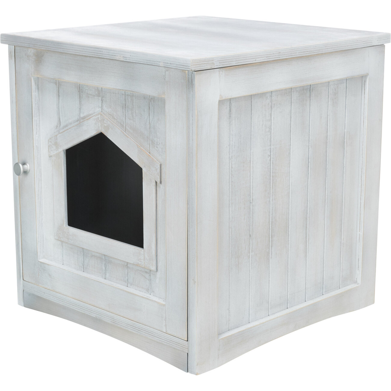 Vintage Katzenhaus für Katzentoilette Bild 4