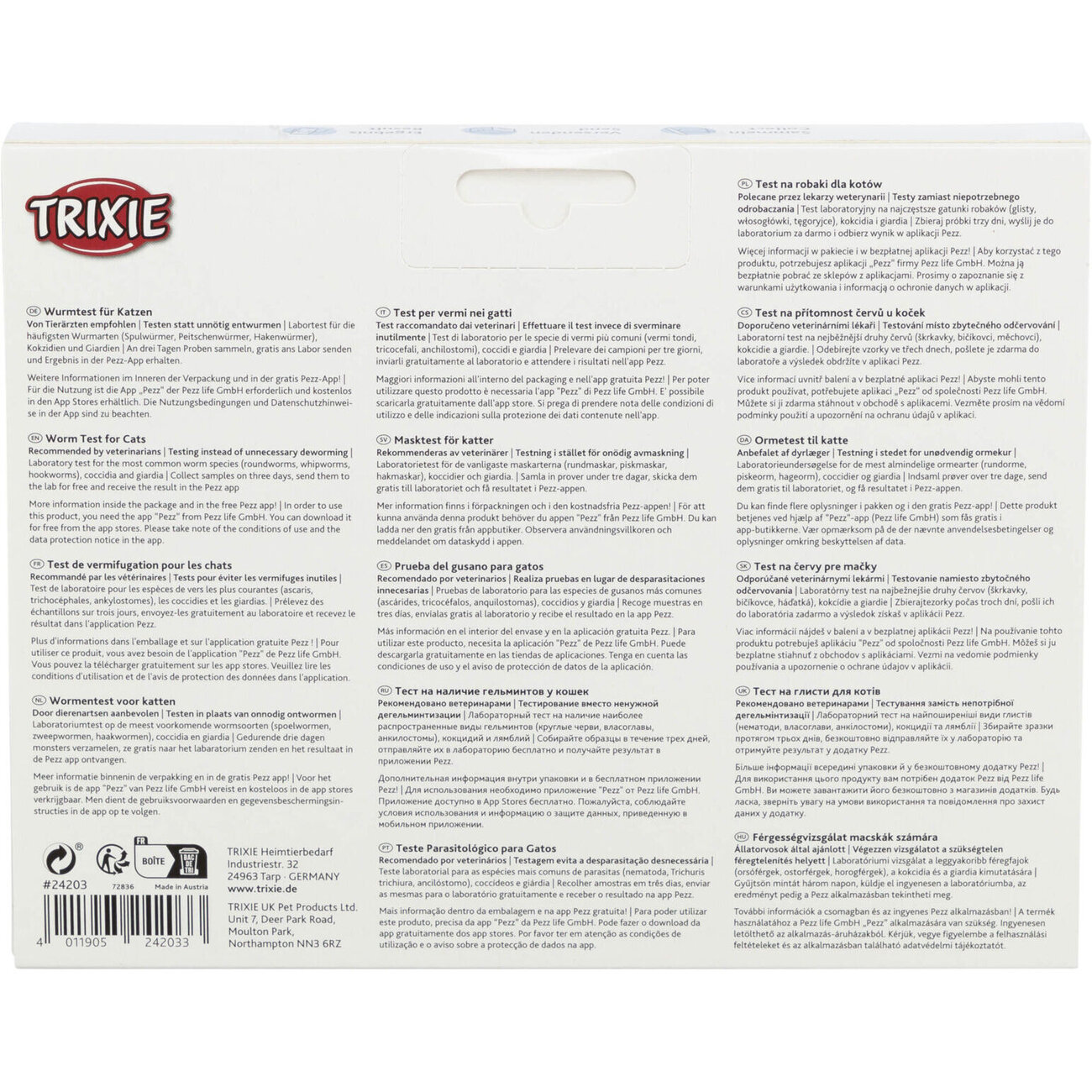 Wurmtest für Katzen Bild 2