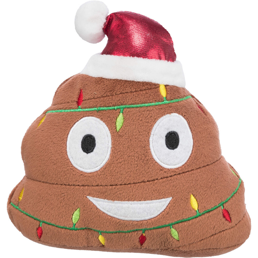 Xmas Emoticon Hundeplüschtier Bild 1