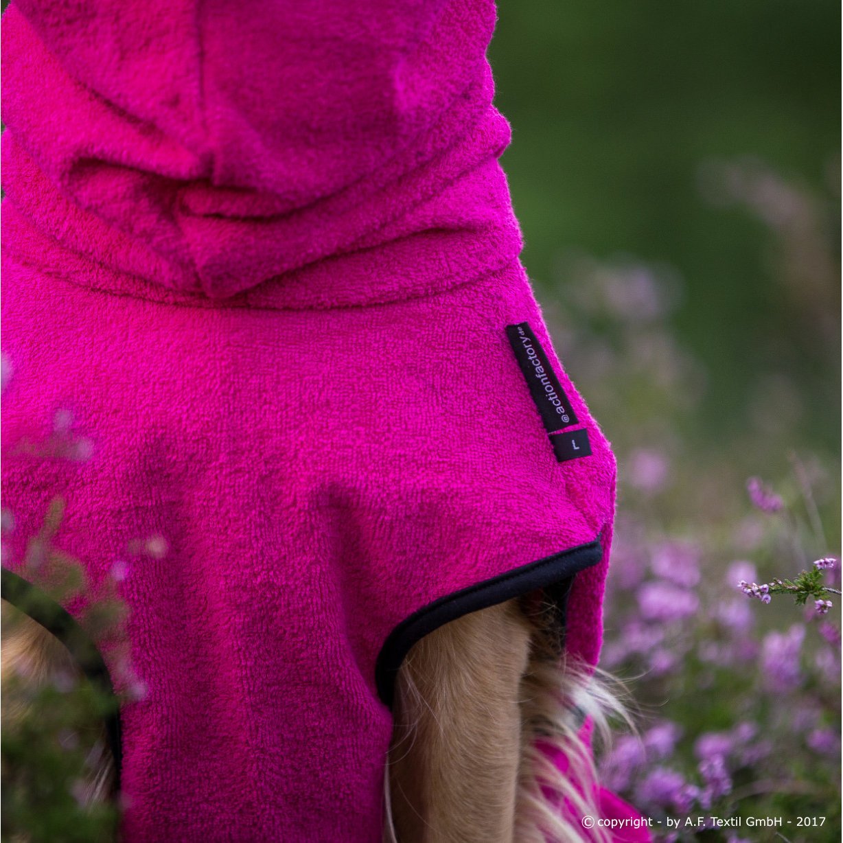 Trockenmantel Hund fit4dogs Dryup Cape Bild 26