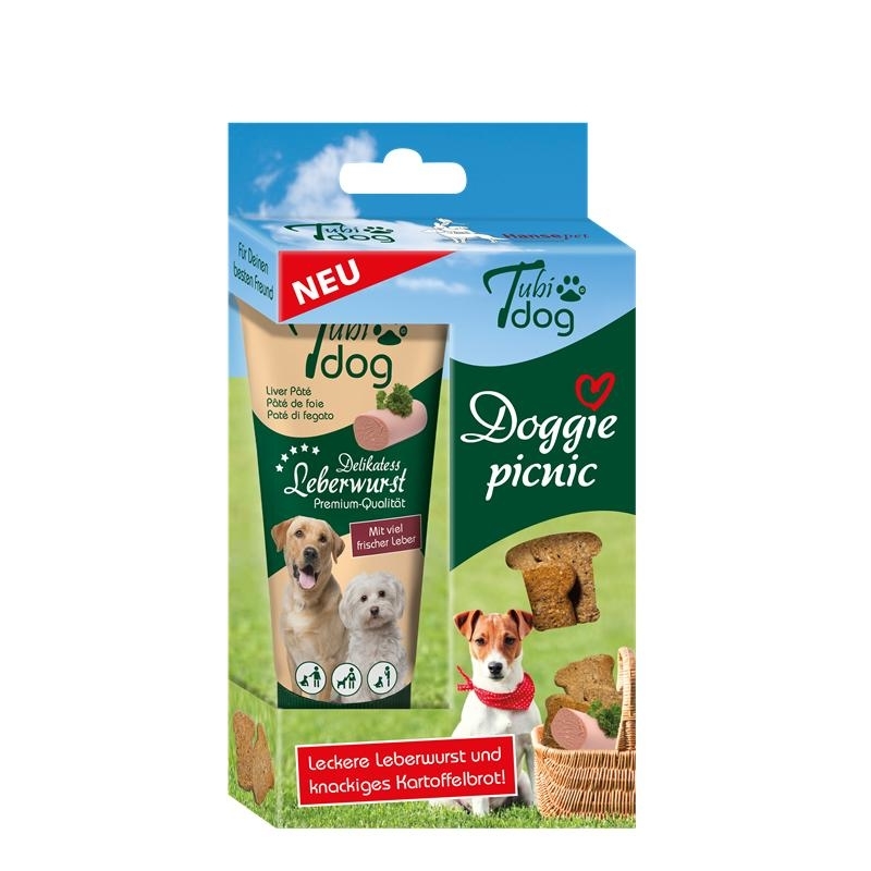 Tubidog Doggie Picnic Hundeleberwurst Bild 1