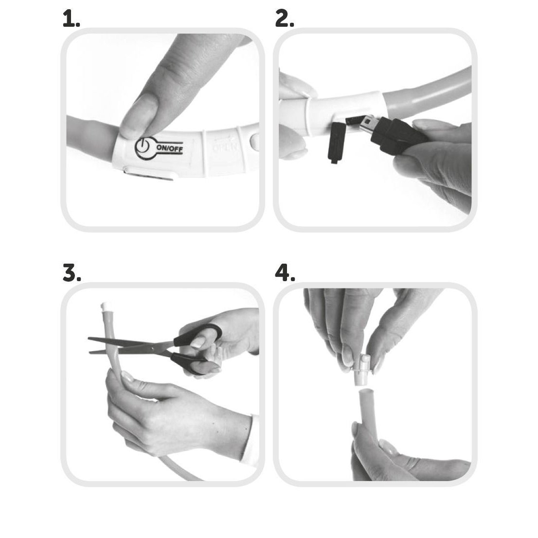 Visio Light Leuchthalsband für Hunde Bild 21