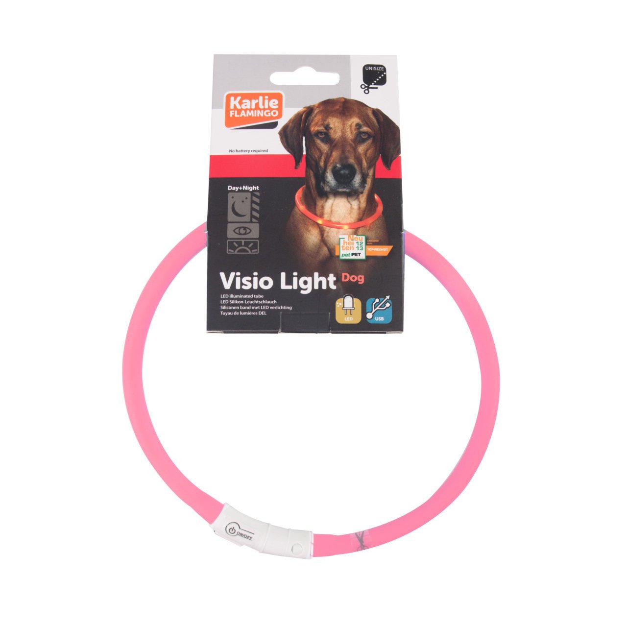 Visio Light Leuchthalsband für Hunde Bild 13