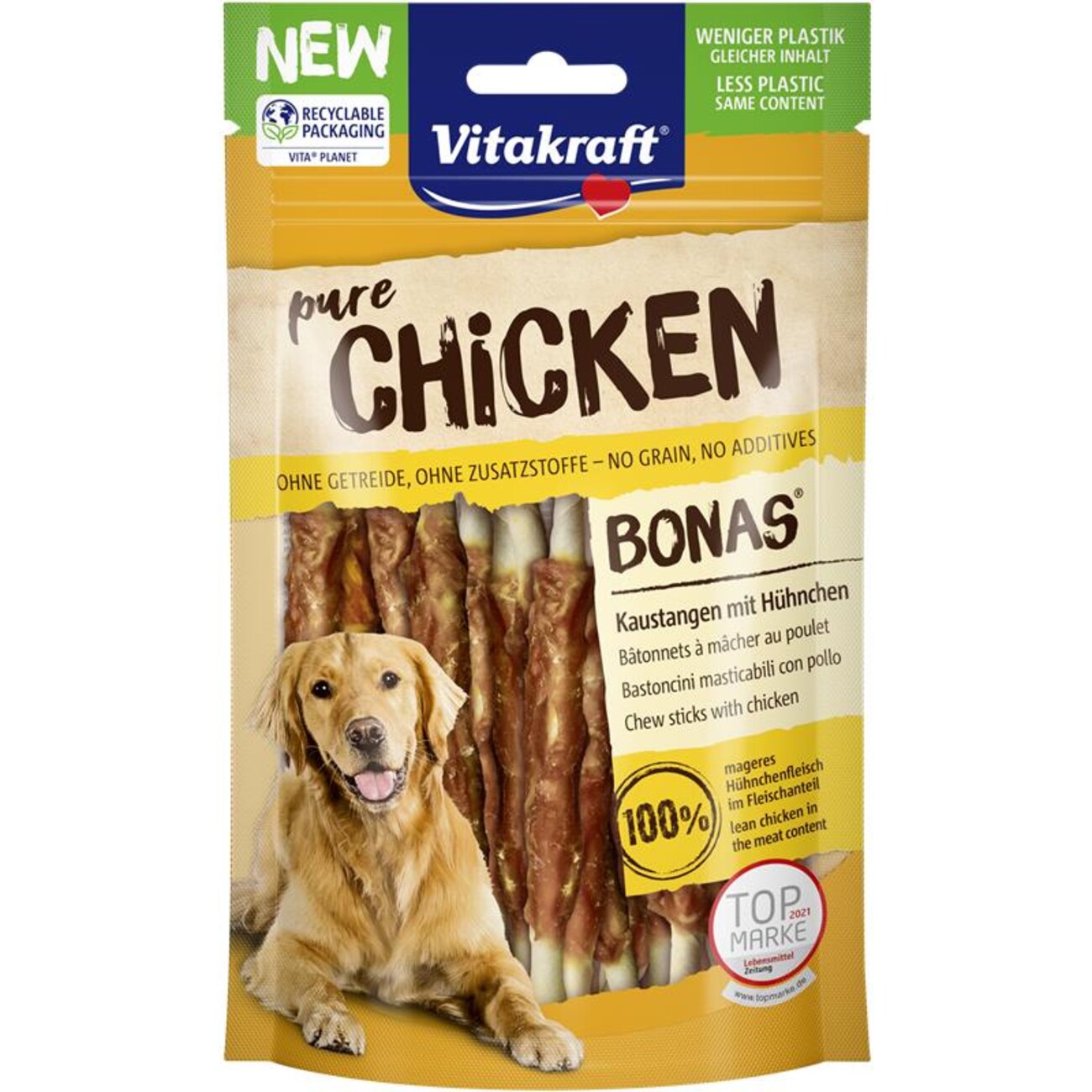 Vitakraft Chicken Bonas Kaustangen für Hunde Bild 2