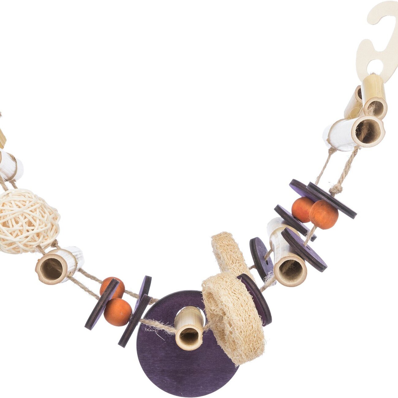 Vogel Hängebrücke aus Bambus Bild 2