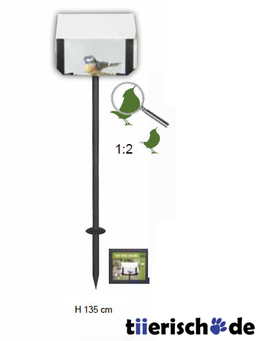 Vogelhäuschen Spot mit Vergrößerungsglas Bild 2