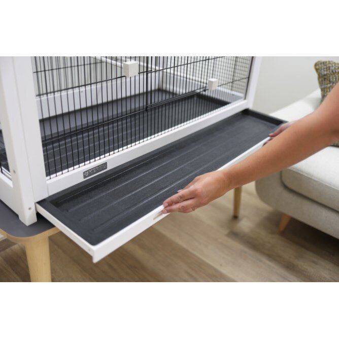 Vogelkäfig Fips aus Holz Bild 3