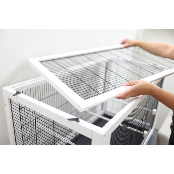 Vogelkäfig Fips aus Holz Bild 5