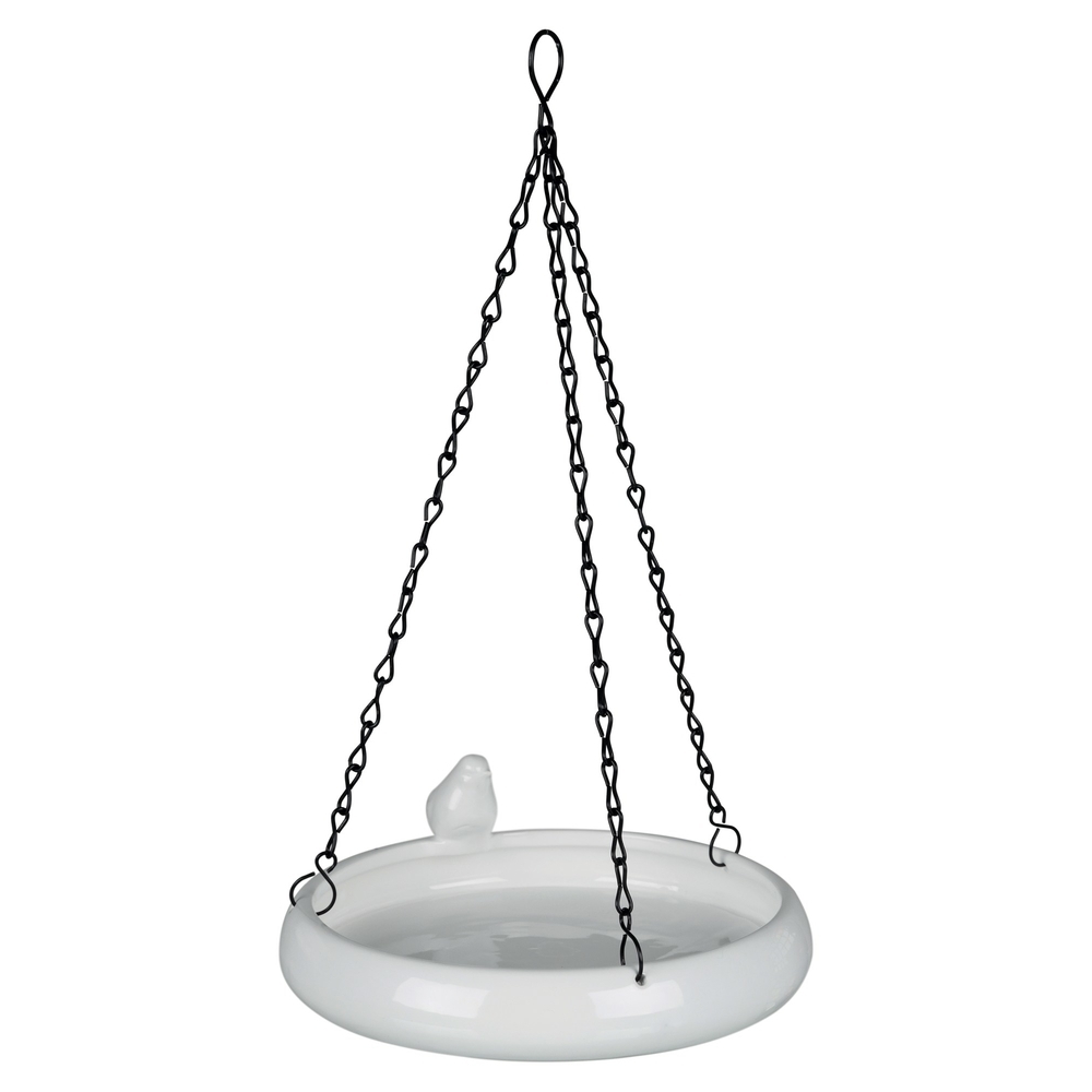 Vogeltränke hängend aus Keramik Bild 1