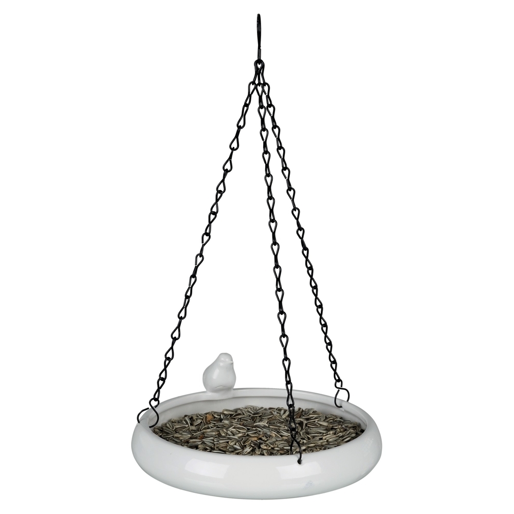 Vogeltränke hängend aus Keramik Bild 3