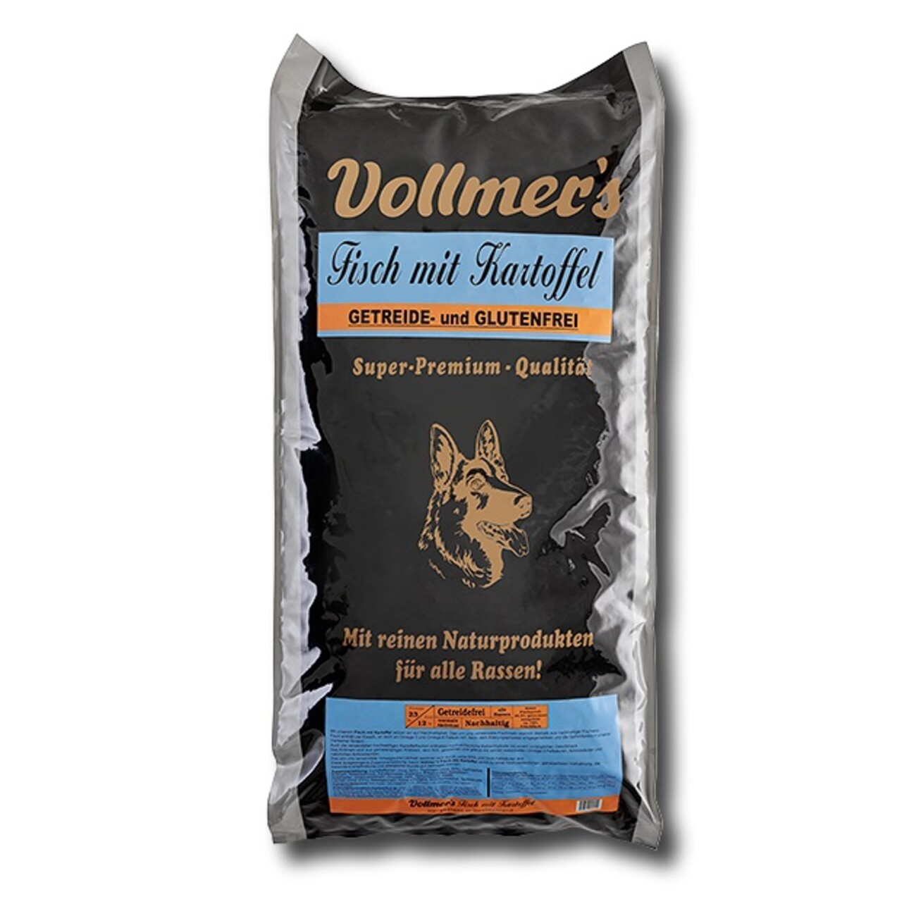 Vollmers Fisch mit Kartoffel Hundefutter Bild 1