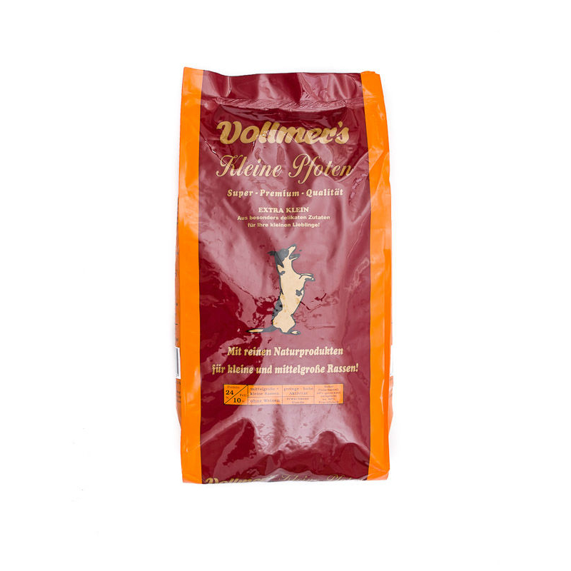 Vollmers Kleine Pfoten Hundefutter Bild 2