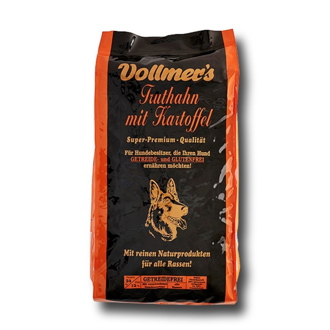 Vollmers Truthahn mit Kartoffel Hundefutter Bild 1