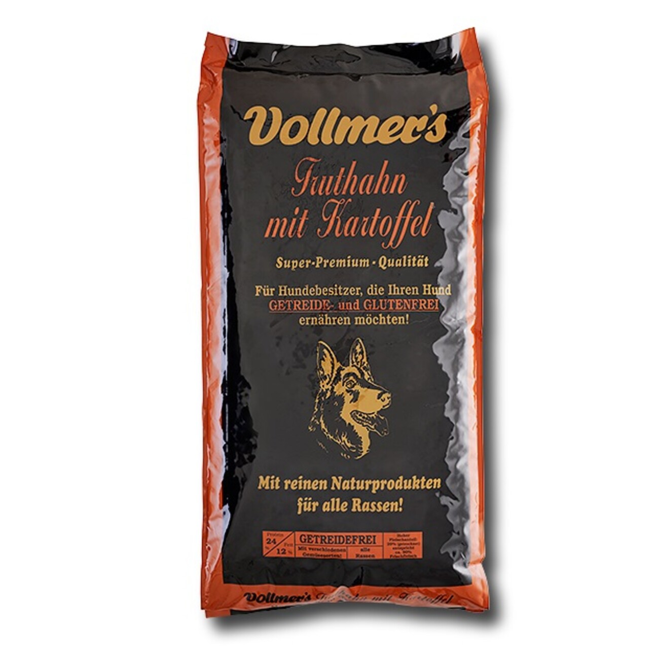 Vollmers Truthahn mit Kartoffel Hundefutter Bild 2