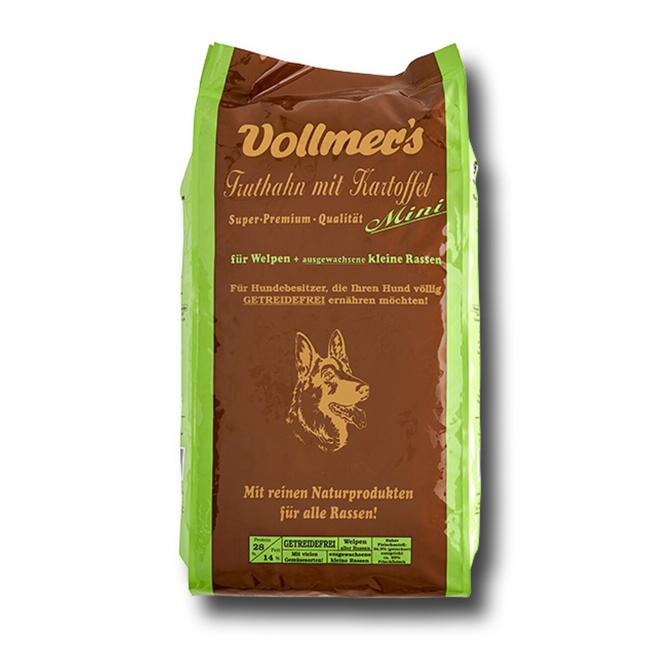 Vollmers Truthahn mit Kartoffel Mini Hundefutter Bild 2