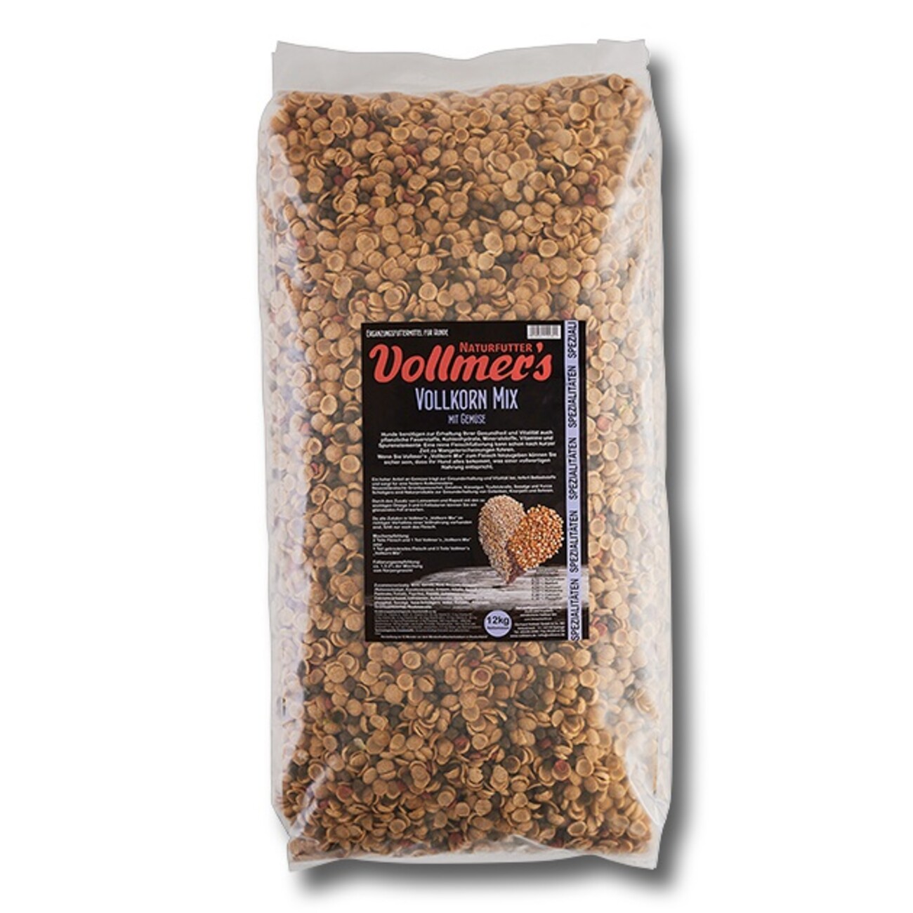 Vollmers Vollkorn Mix mit Gemüse Hundefutter Bild 1