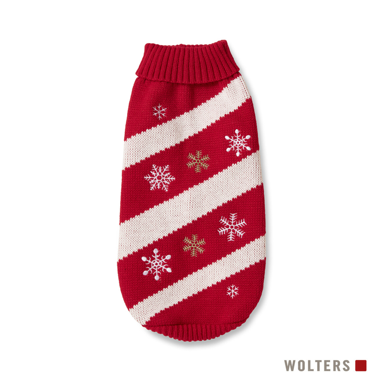 Xmas Weihnachten Strickpullover Frosty für Hunde Bild 1