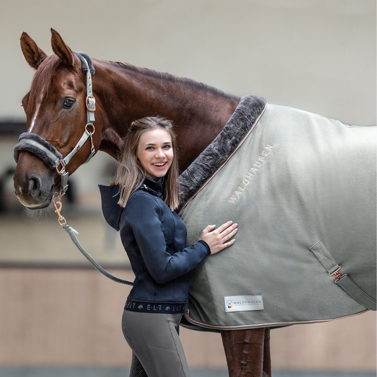 Fleecedecke Modern Rose Bild 3