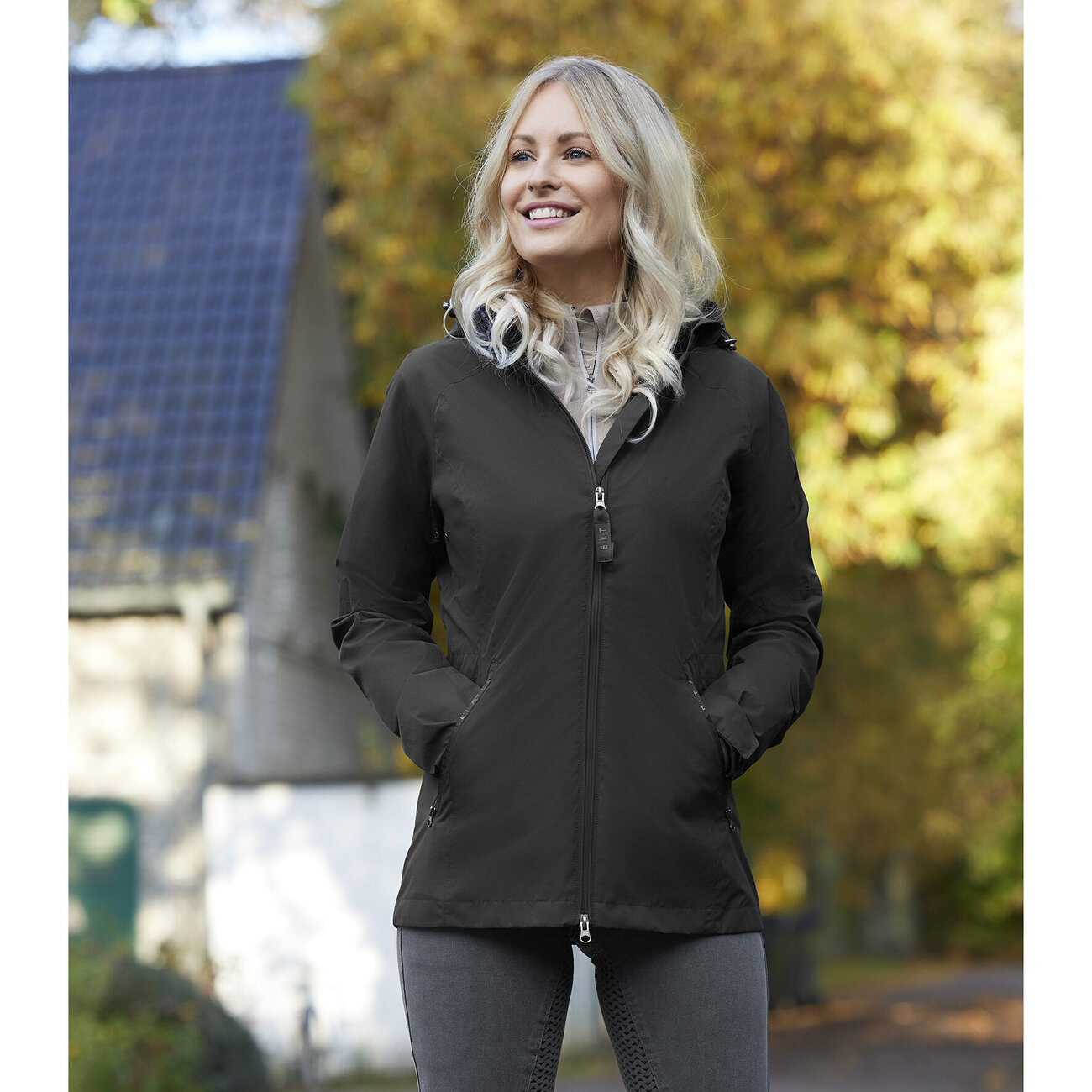 Reitjacke Isabella black