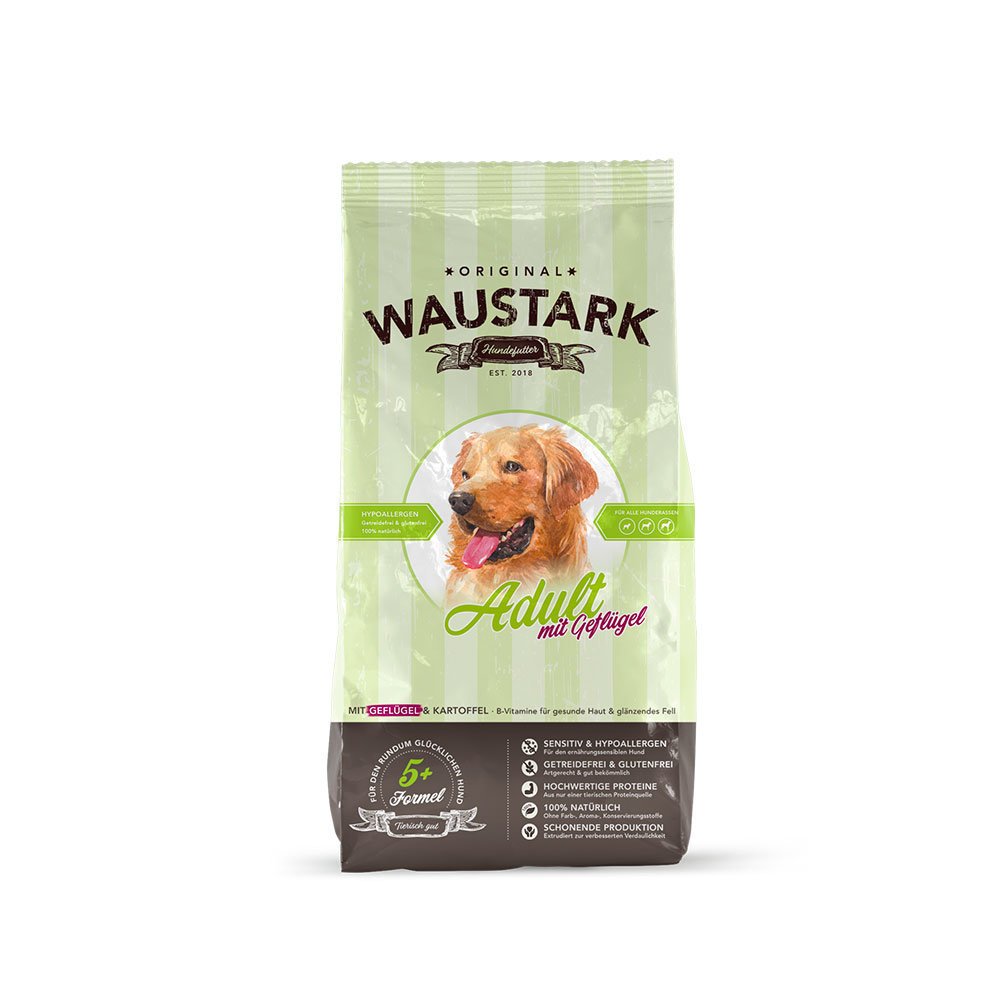 Waustark Hundefutter mit Geflügel Bild 3