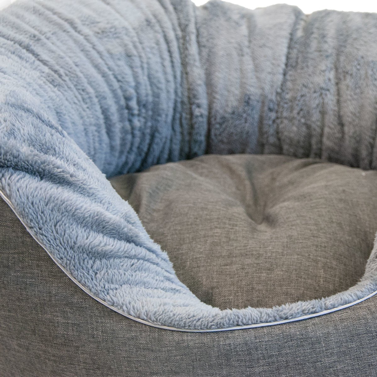 Das Beruhigende - Hundebett mit Plüsch Bild 6