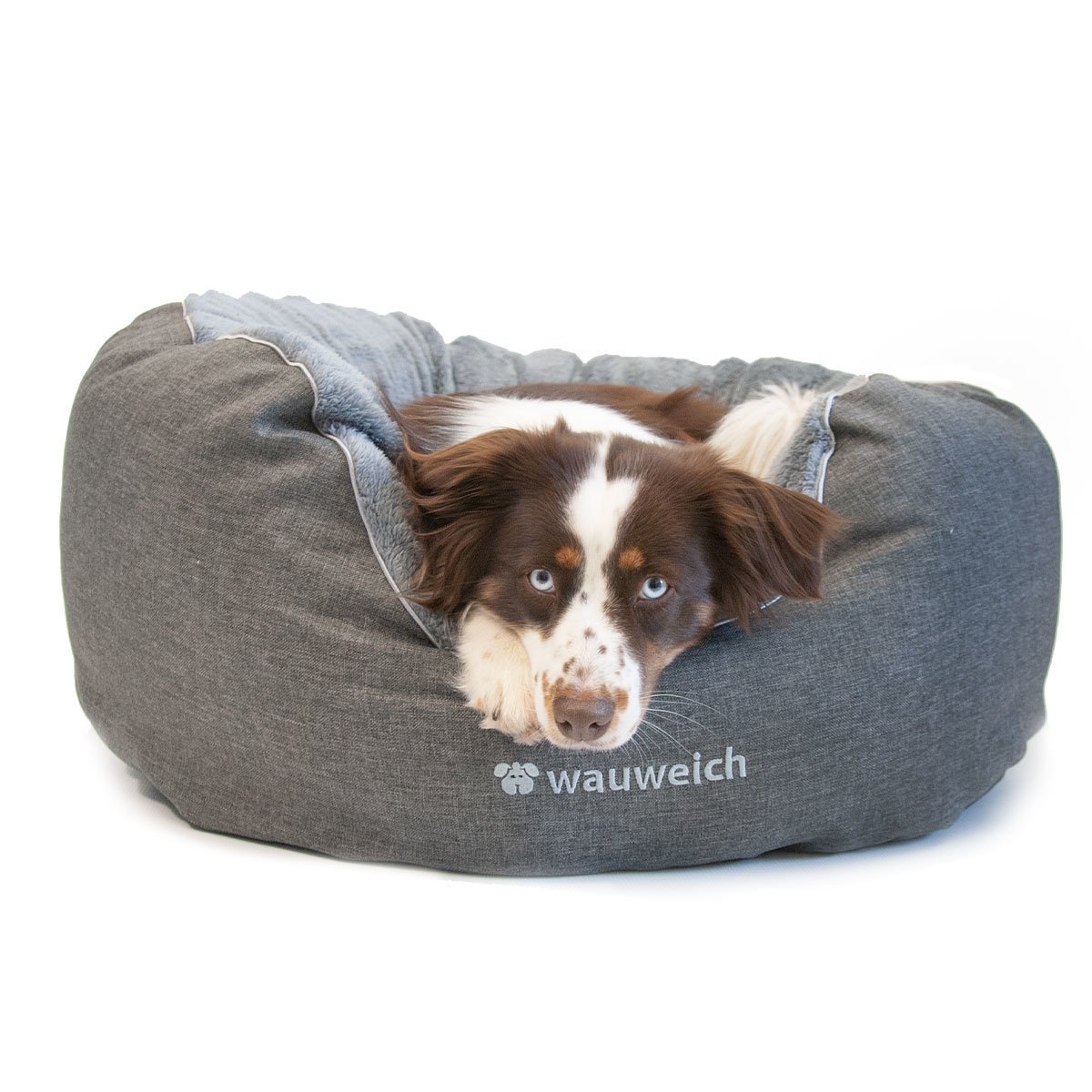 Das Beruhigende - Hundebett mit Plüsch Bild 3