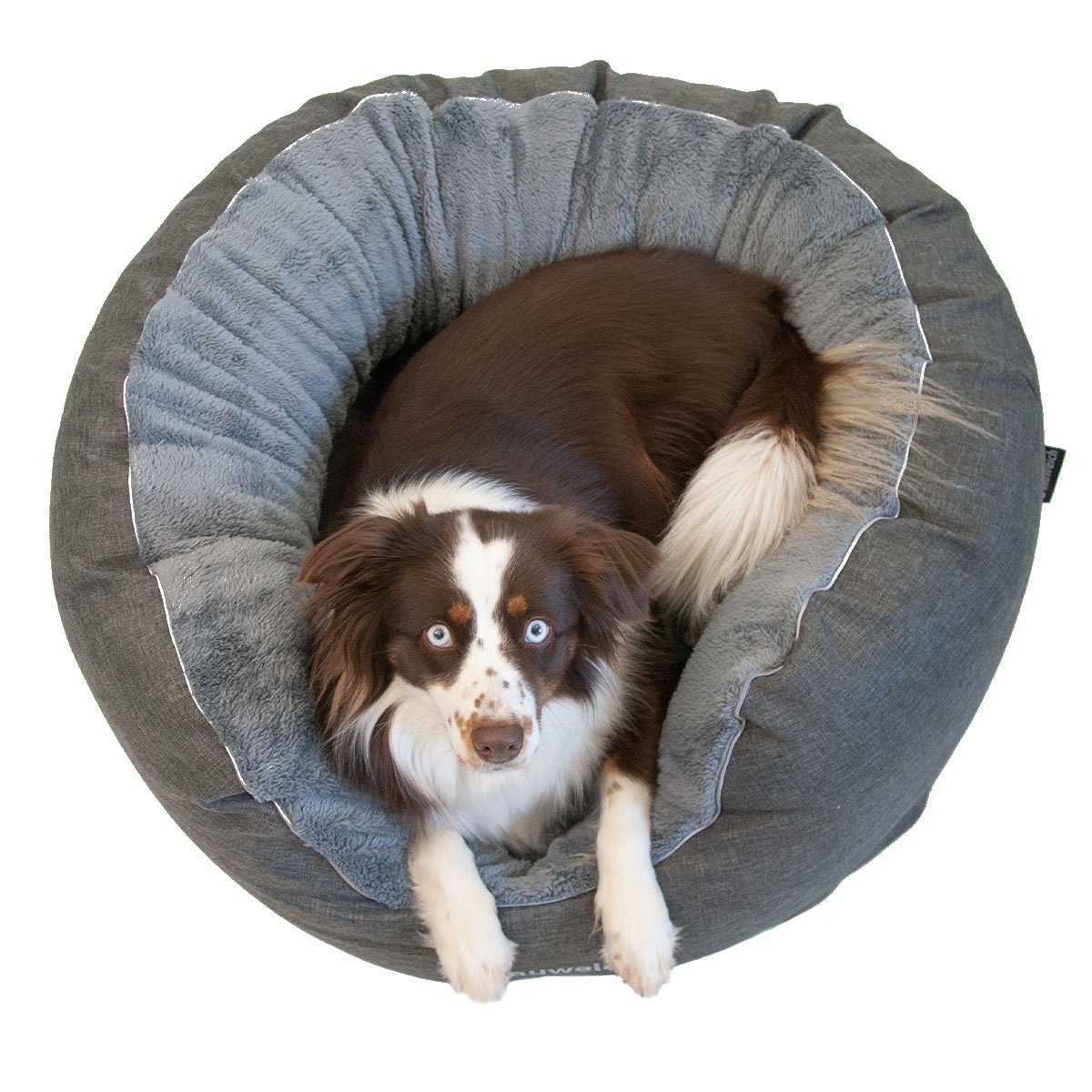 Das Beruhigende - Hundebett mit Plüsch Bild 2