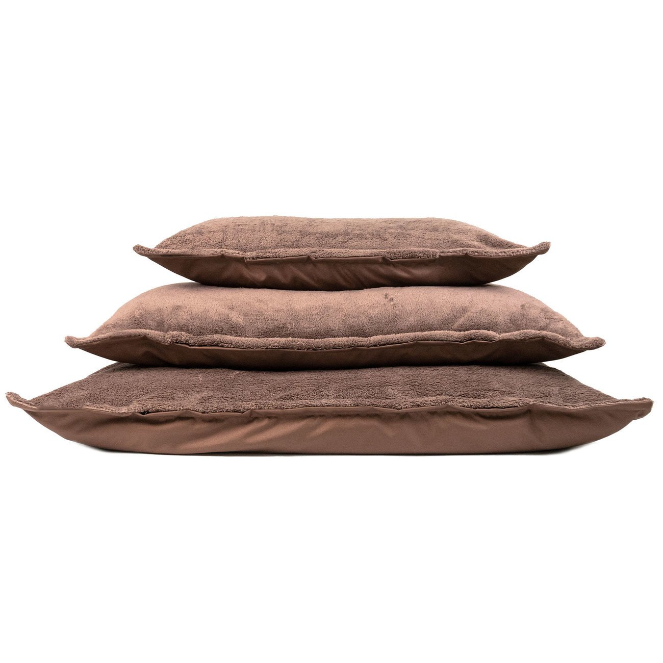 Hundekissen Akani mit Plüsch, M: 105 x 70 cm, braun Hundekissen Akani mit Plüsch, M: 105 x 70 cm, braun