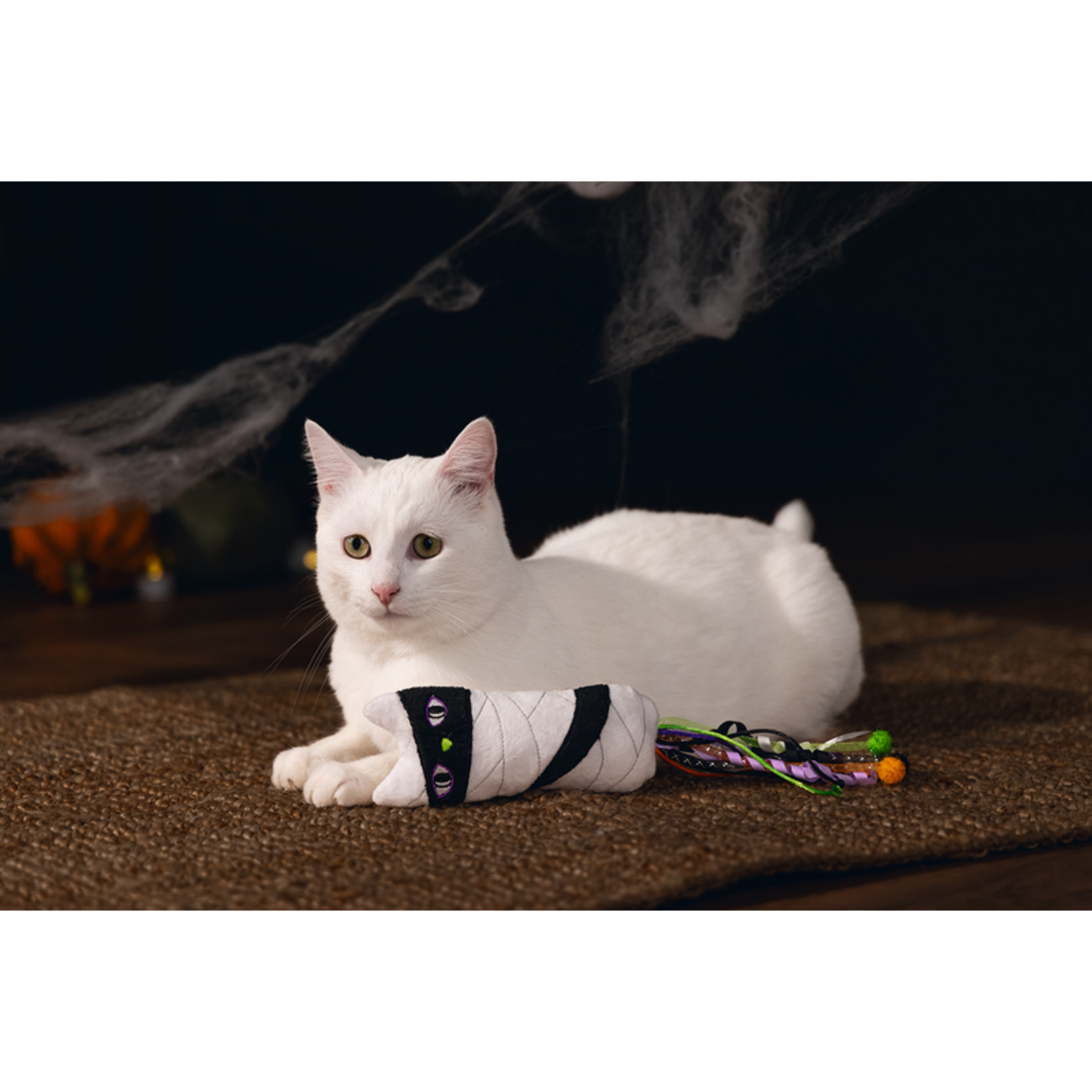 Halloween Mumie Spielzeug für Katzen Bild 2