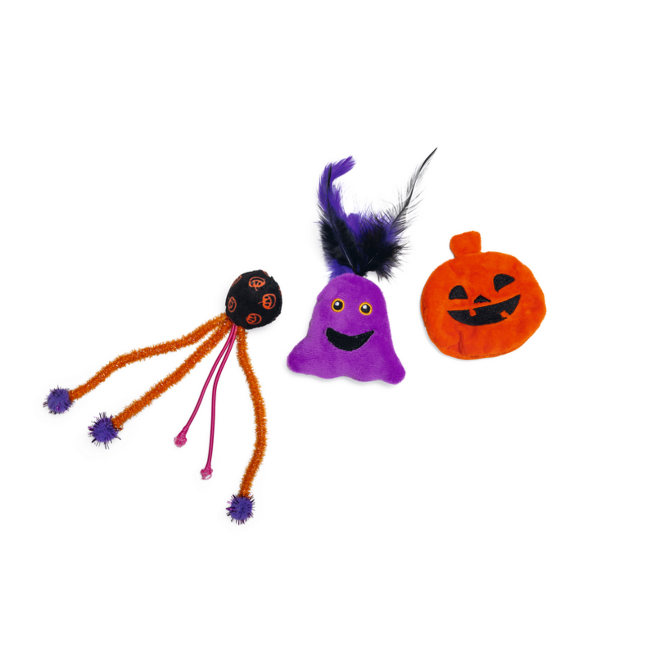 Halloween Buuh Spielset für Katzen 3-teilig Bild 1