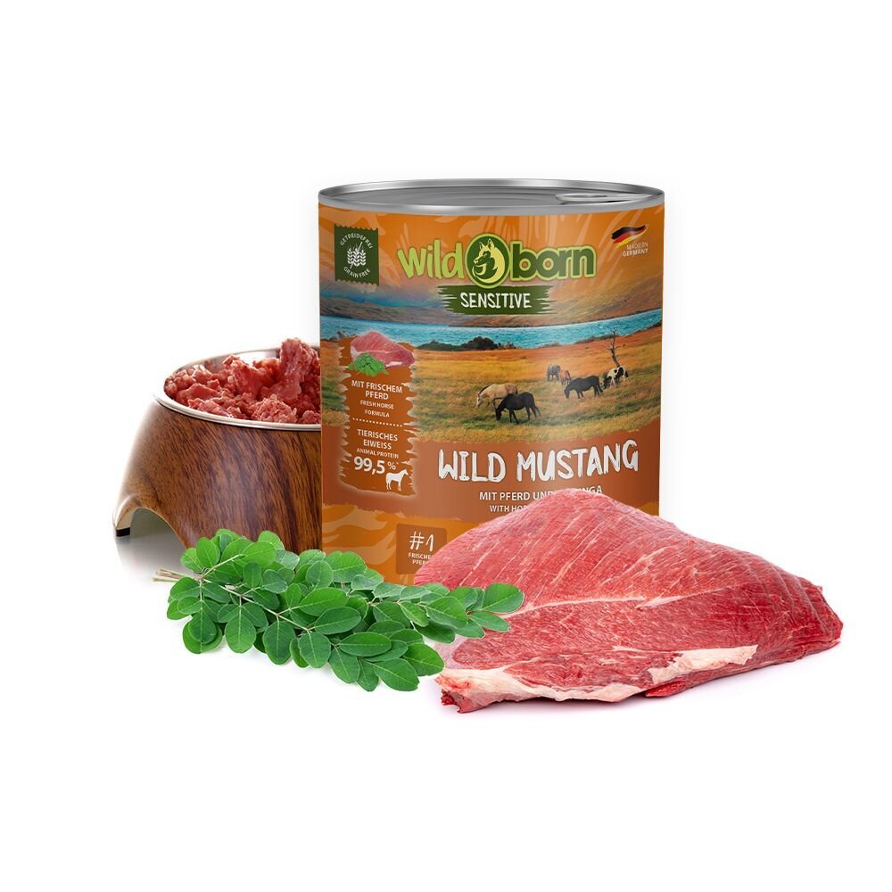 Wildborn Dose Wild Mustang mit Pferdefleisch Bild 2