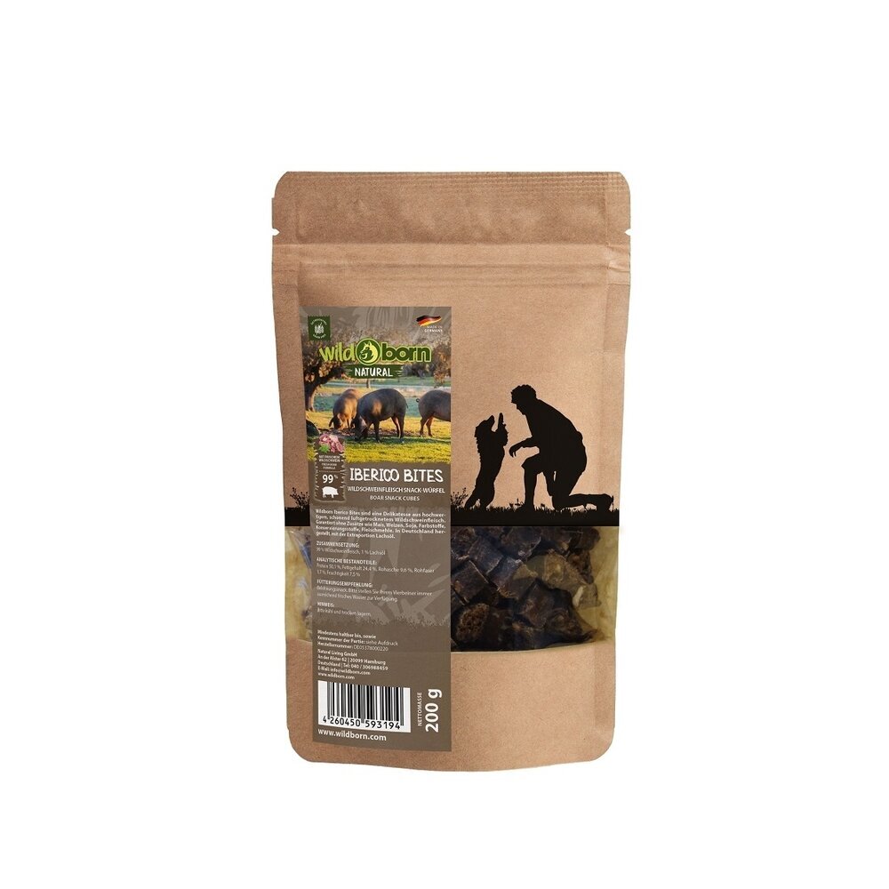 Wildborn Natural Iberico Bites Hundesnack Bild 1