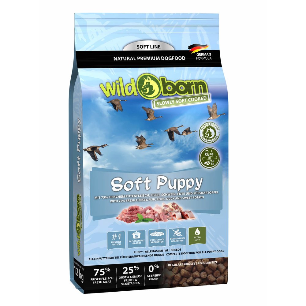 Wildborn Soft Puppy mit frischem Fleisch & Fisch Bild 5