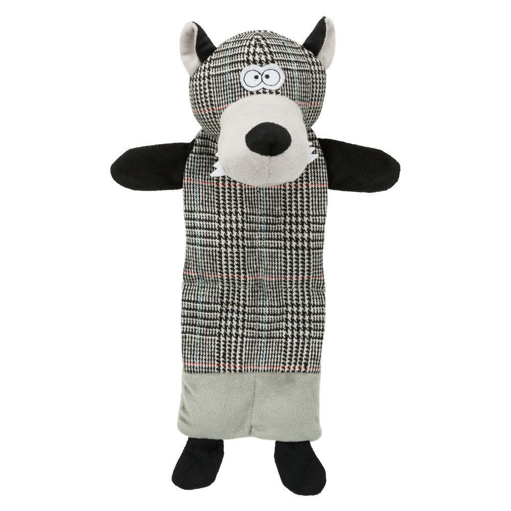 Wolf Plüschspielzeug für Hunde Bild 2