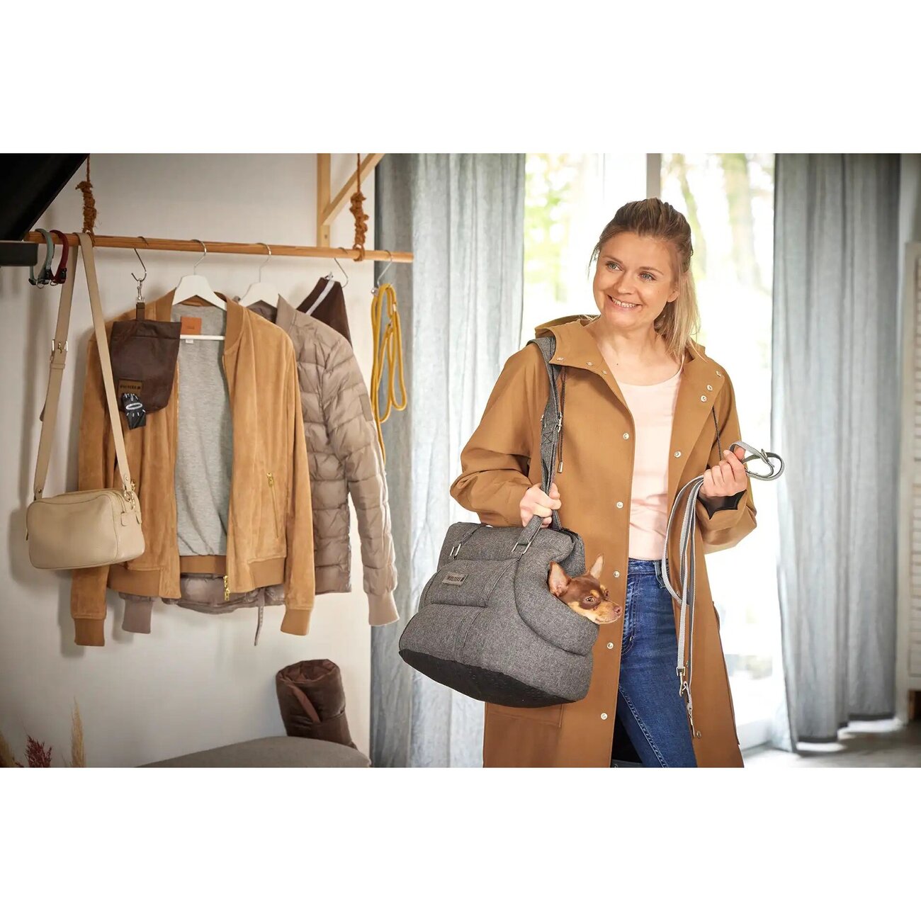 Dog Traveling Hunde Tragetasche Bild 2