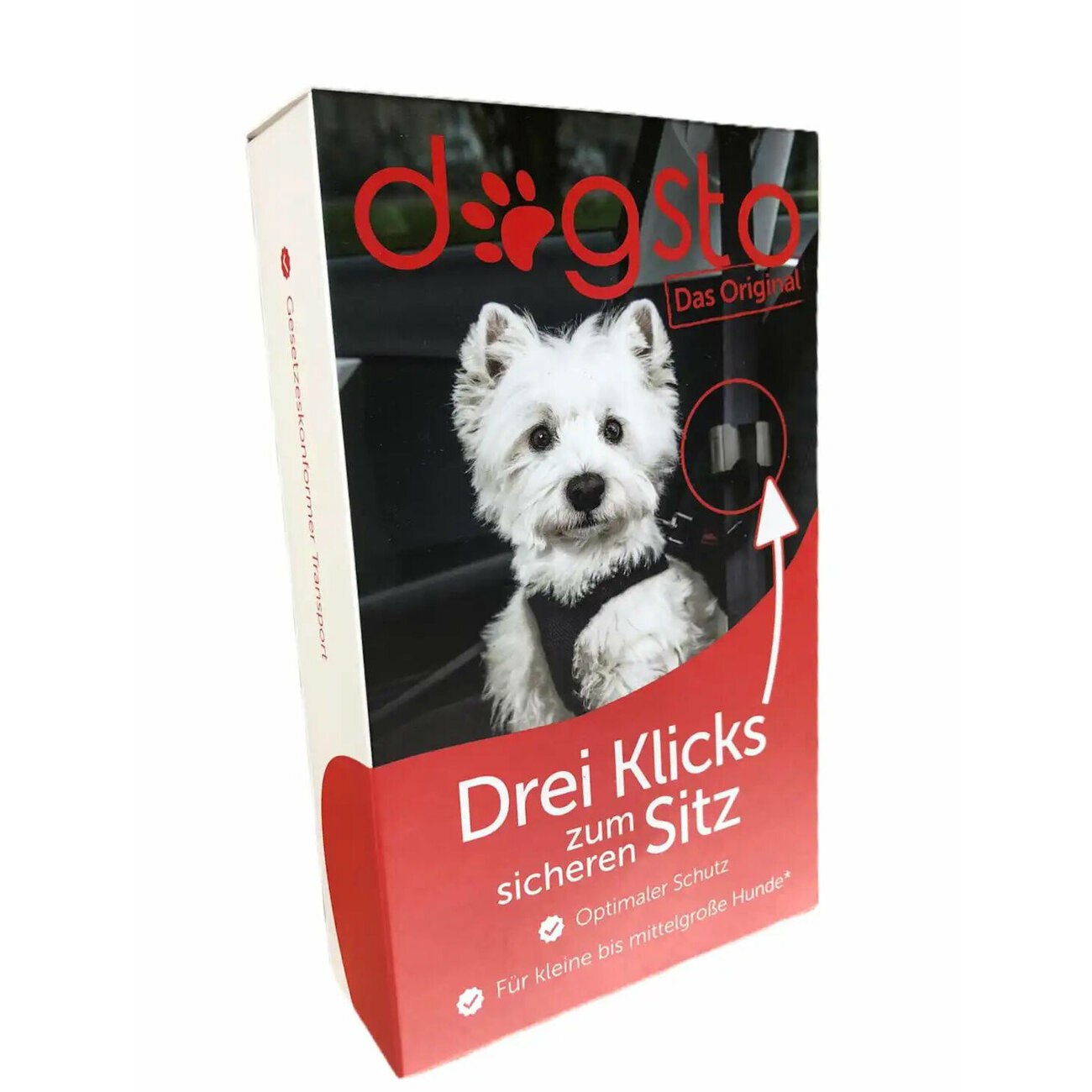 Hunde Sicherheitsgurt für kleine und mittlere Hunde Bild 5