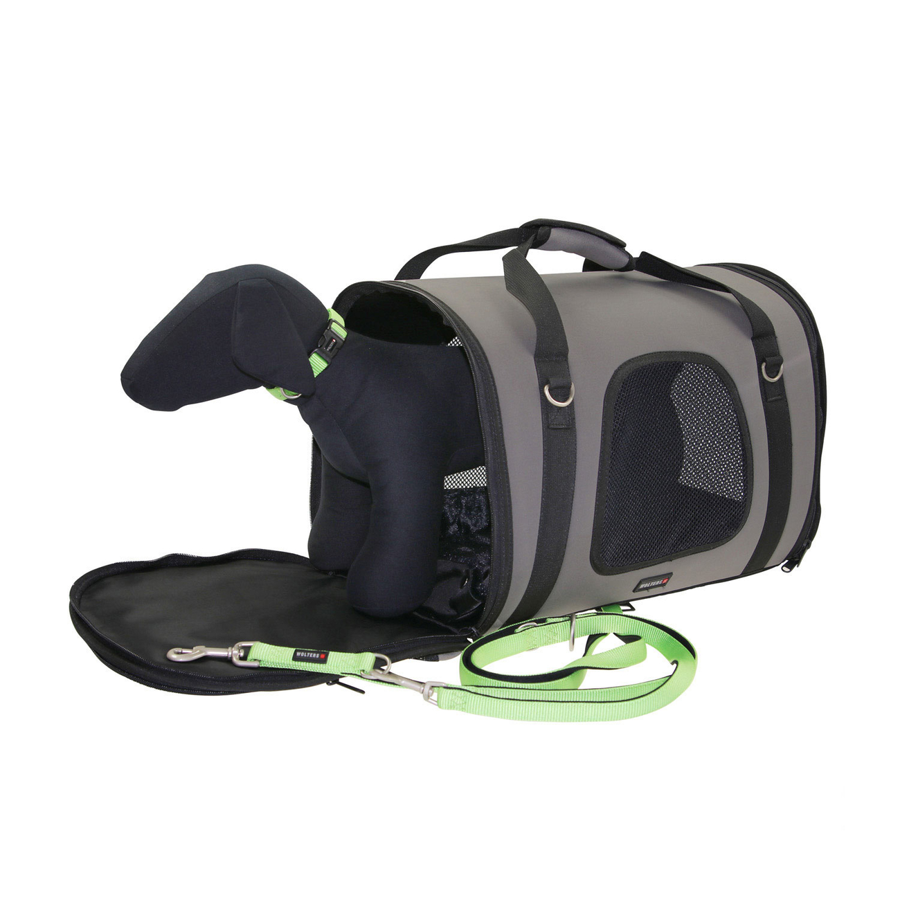 Wolters Hundetragetasche Sport-Carrier Grey Essentials Bild 6