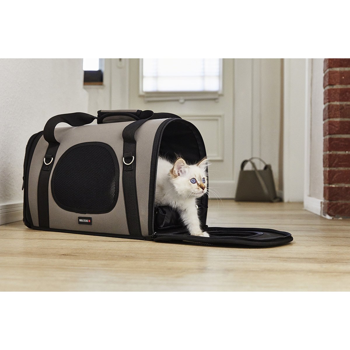 Wolters Hundetragetasche Sport-Carrier Grey Essentials Bild 2