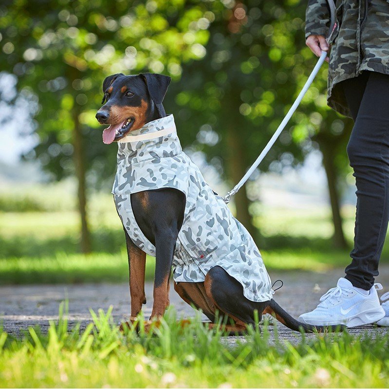 Outdoorjacke Camouflage für Hunde Bild 3