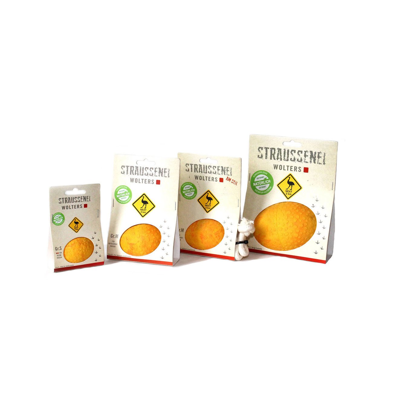 Wolters Straußenei Hundespielzeug Bild 9