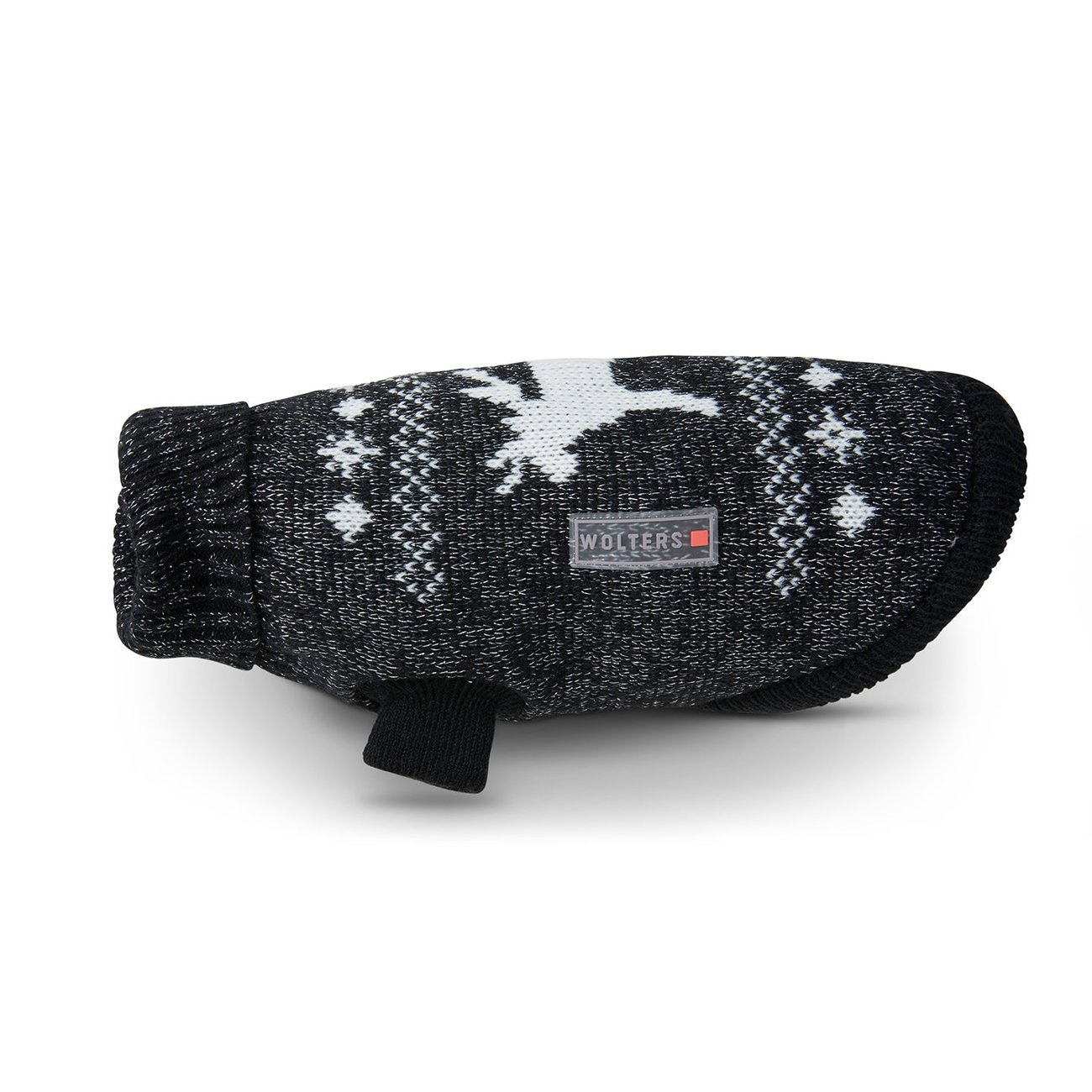 Strickpullover Elch mit Glitzer Bild 3