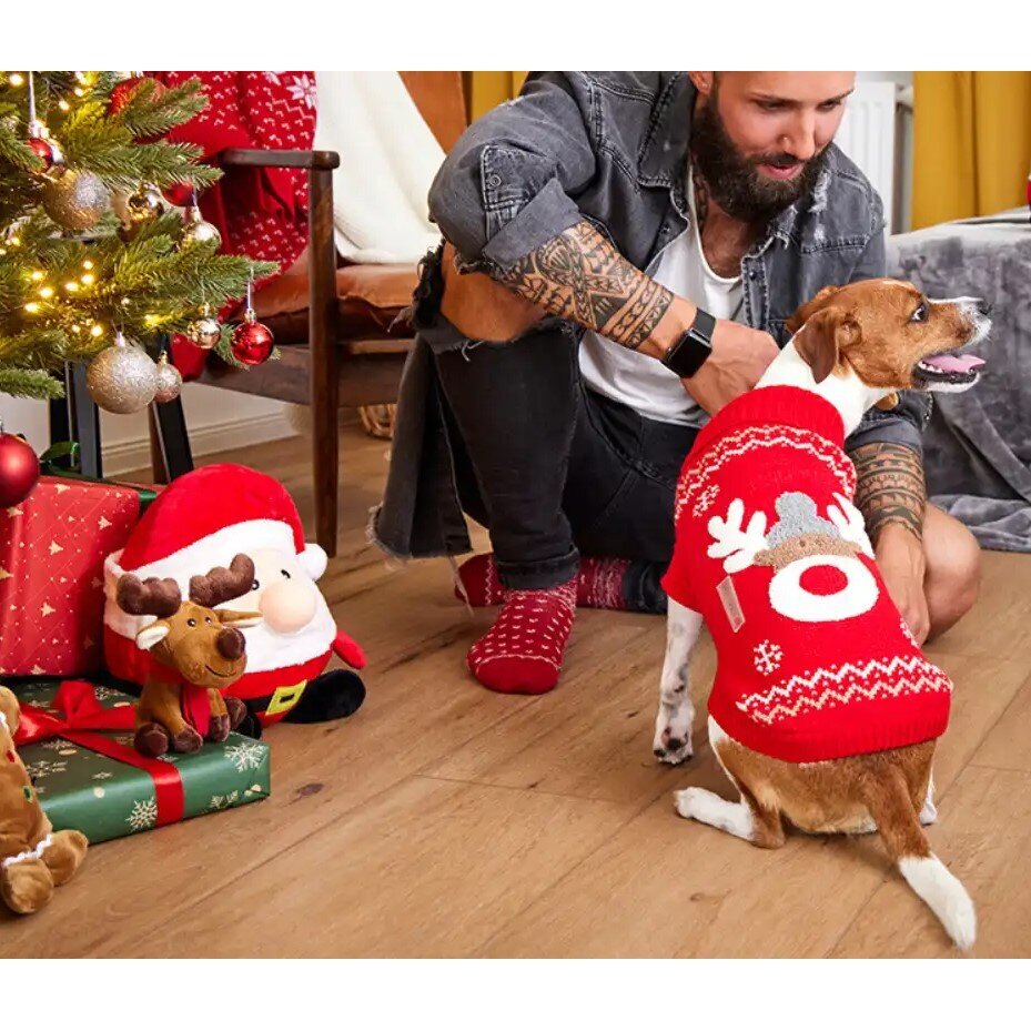 Strickpullover Rentier Rudi Bild 2