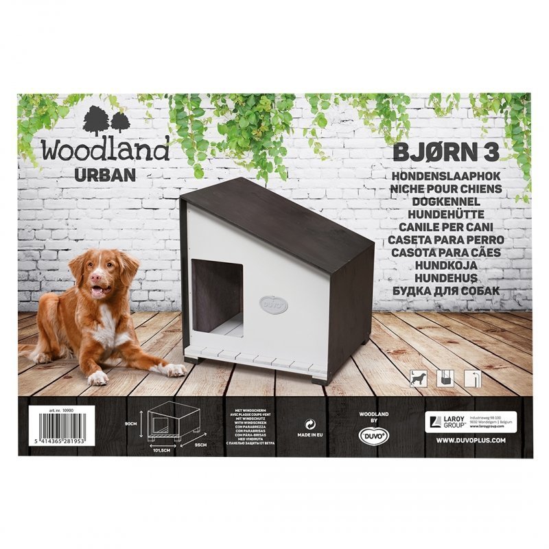 Woodland Hundehütte Urban Bjørn Bild 2