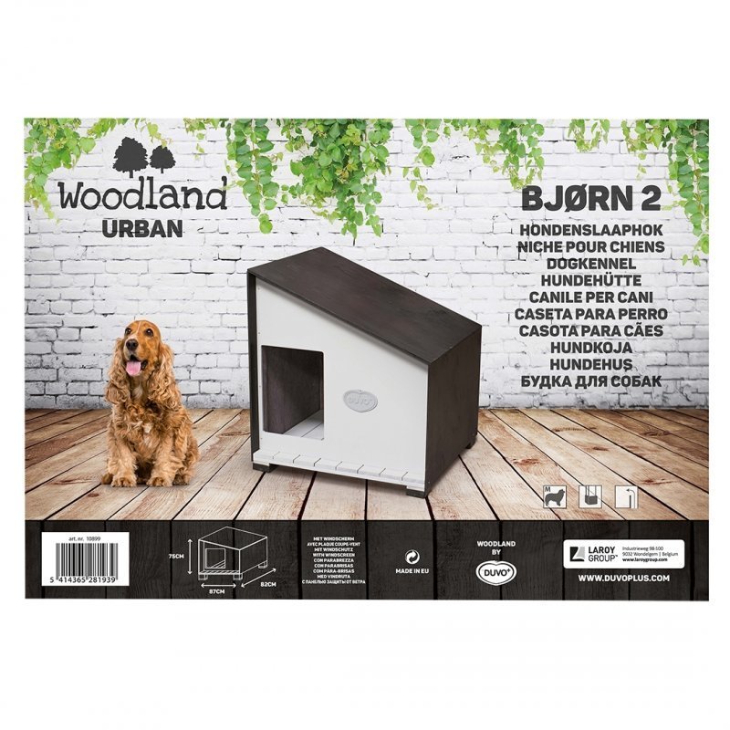 Woodland Hundehütte Urban Bjørn Bild 3