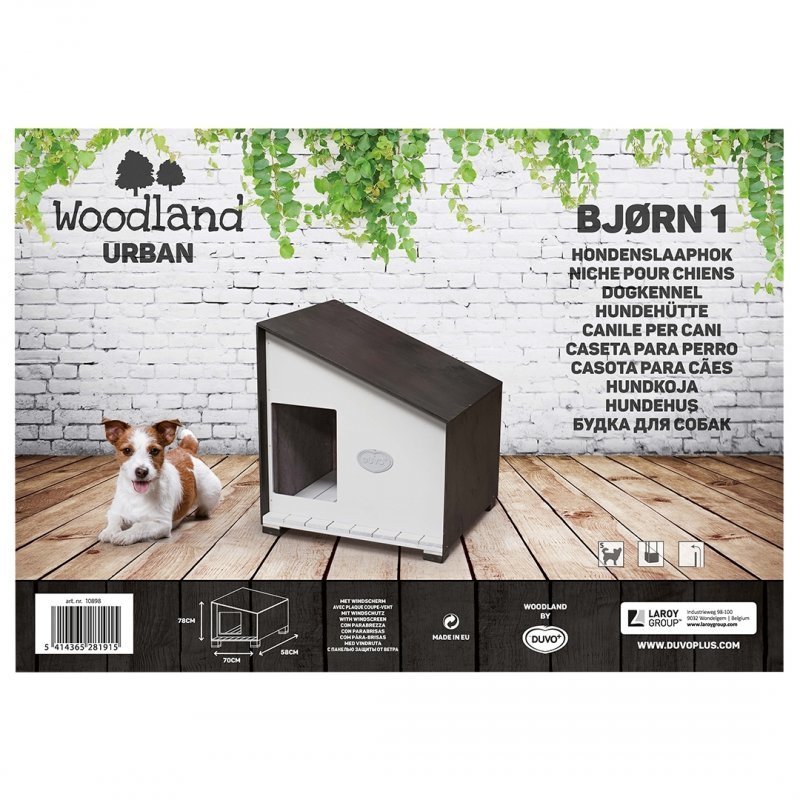Woodland Hundehütte Urban Bjørn Bild 4