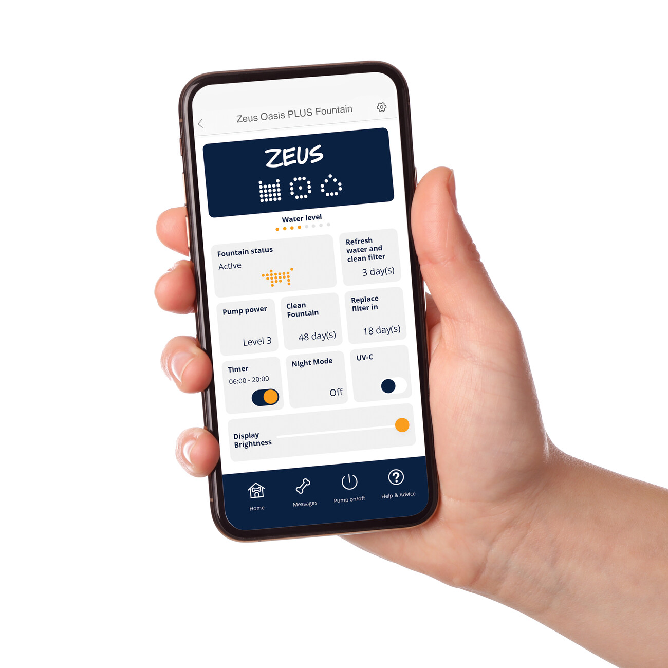 Oasis Plus Trinkbrunnen für Hunde 3L oder 6L Volumen Bild 2