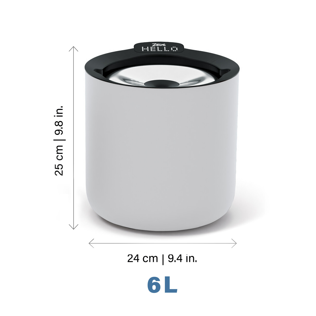 Oasis Plus Trinkbrunnen für Hunde 3L oder 6L Volumen Bild 6