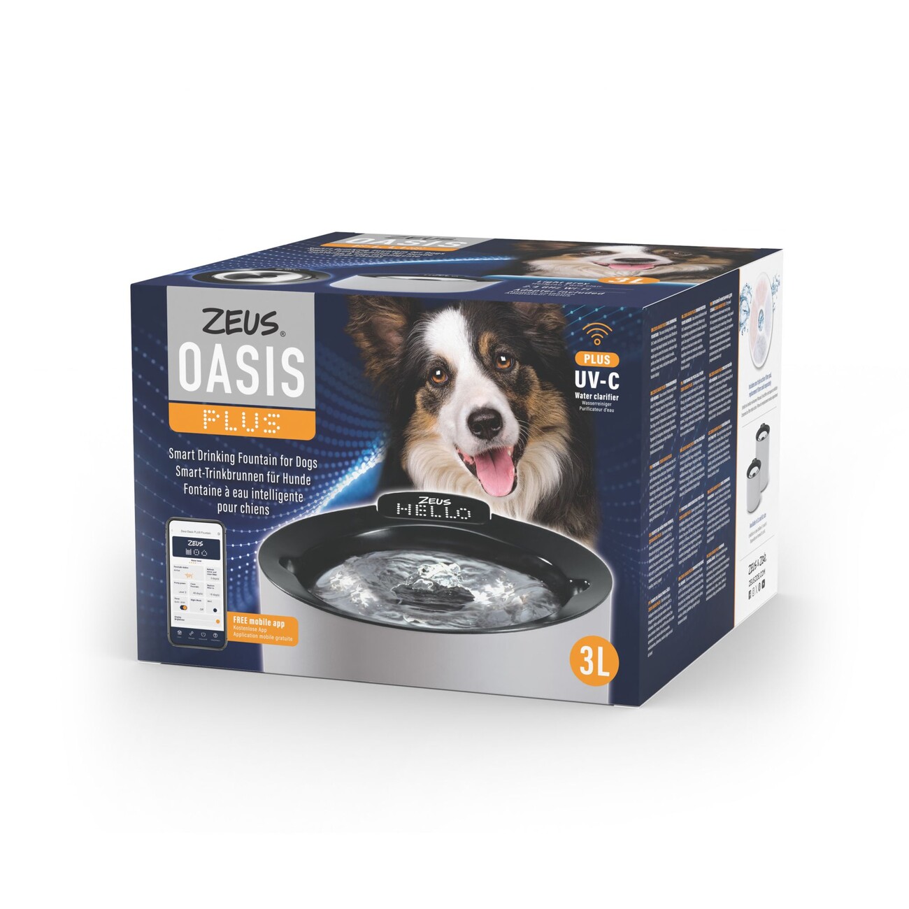Oasis Plus Trinkbrunnen für Hunde 3L oder 6L Volumen Bild 9